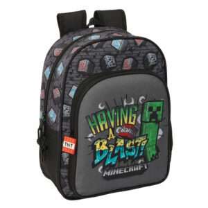 Minecraft Graffiti adaptable backpack 34cm Safta