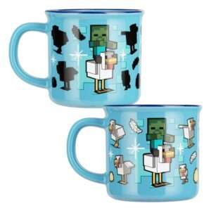 Minecraft Heat Change Mug Chicken Jockey Paladone Products