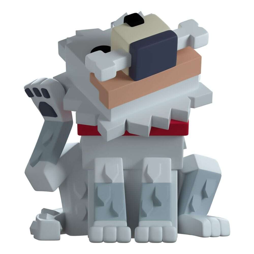 Minecraft Vinile Figura Haunted Wolf 10 Cm Youtooz