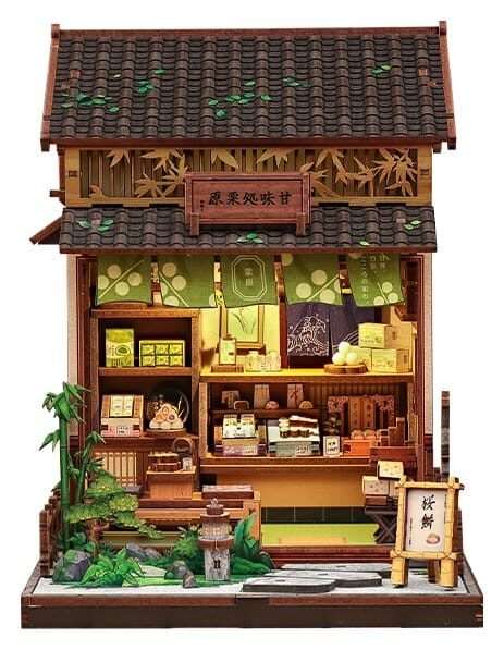 Miniature House Model Kit Kanmi-dokoro Kurihara 19 X 15 Cm CuteBee