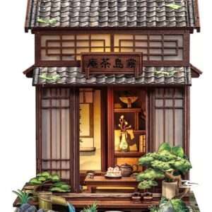Miniature House Model Kit Kirishima Cha-an 19 X 14 Cm CuteBee