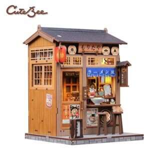 Miniature House Model Kit Morita-Ya 21 X 16 Cm CuteBee