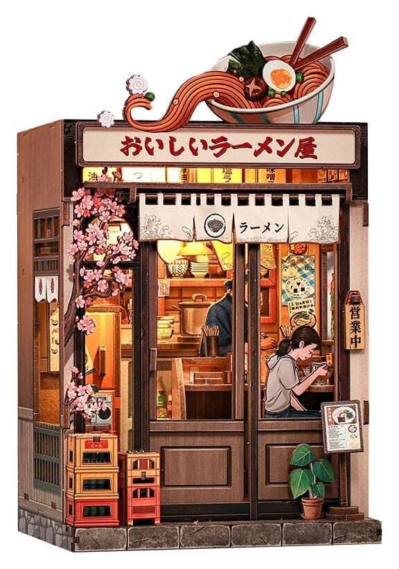 Miniature House Model Kit Oishii Kyoto 22 X 13 Cm CuteBee