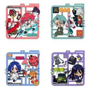 Mobile Suit Gundam Gquuuuuux Plat Collection Portachiavi Megahouse