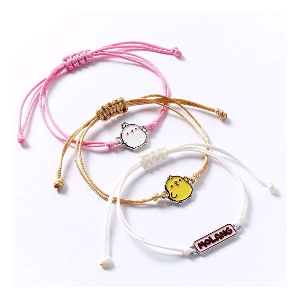 Molang Bracelets 3-pack Molang E Piu Piu 18 Cm The Carat Shop