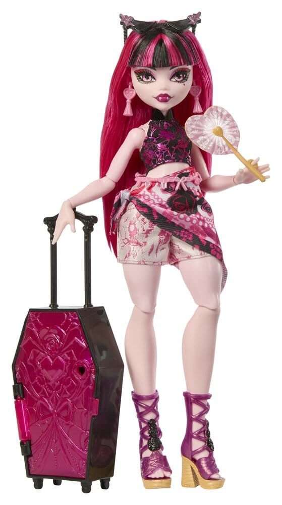 Monster High Skulltimate Secrets Bambola Destination: Gore-geous Oasis - Draculaura Mattel