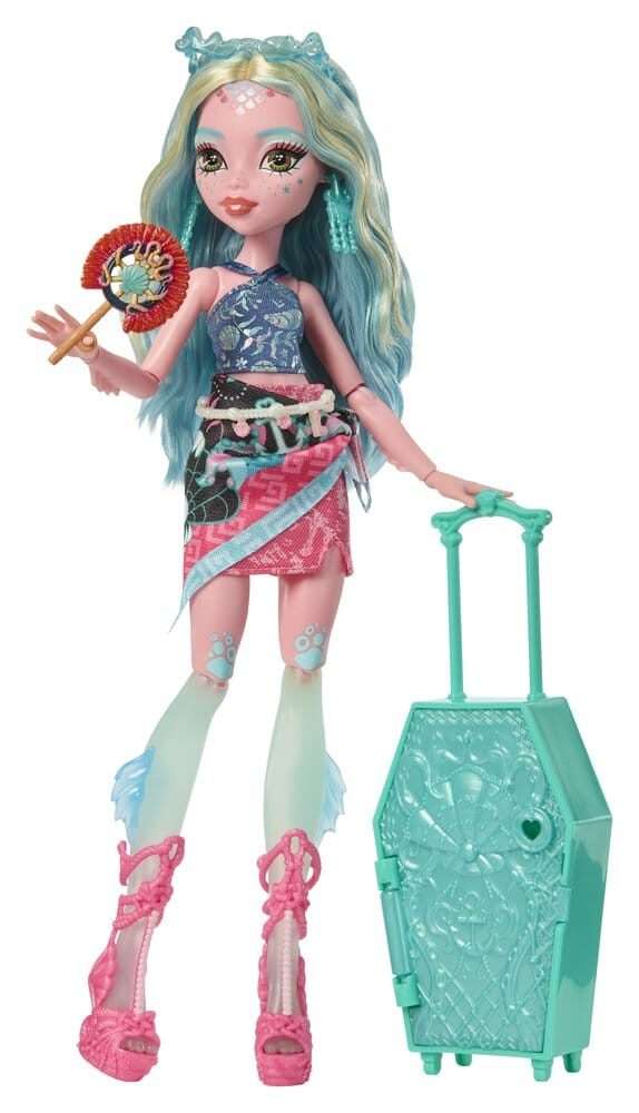 Monster High Skulltimate Secrets Bambola Destination: Gore-geous Oasis - Lagoona Blue Mattel