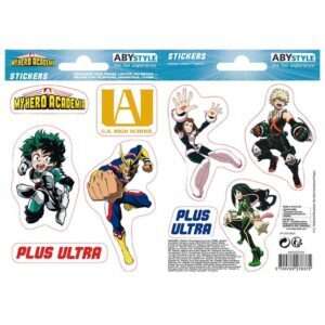 My Hero Academia - Adesivi - 16x11cm/ 2 Fogli - Ua High School
