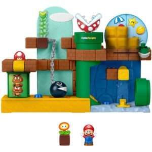 My Mario Little People Playset Mario's Adventure Mattel
