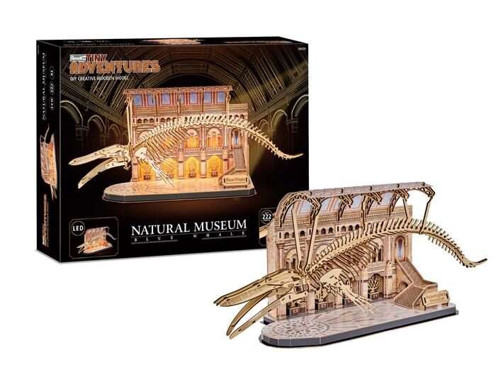 NATURAL MUSEUM BLUE WHALE TINY ADVENTURES Puzzle REVELL