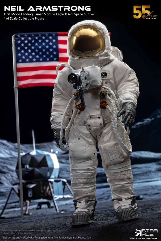 Neil Armstrong Action Figura 1/6 Neil Armstrong Deluxe Version 30 Cm Star Ace Toys