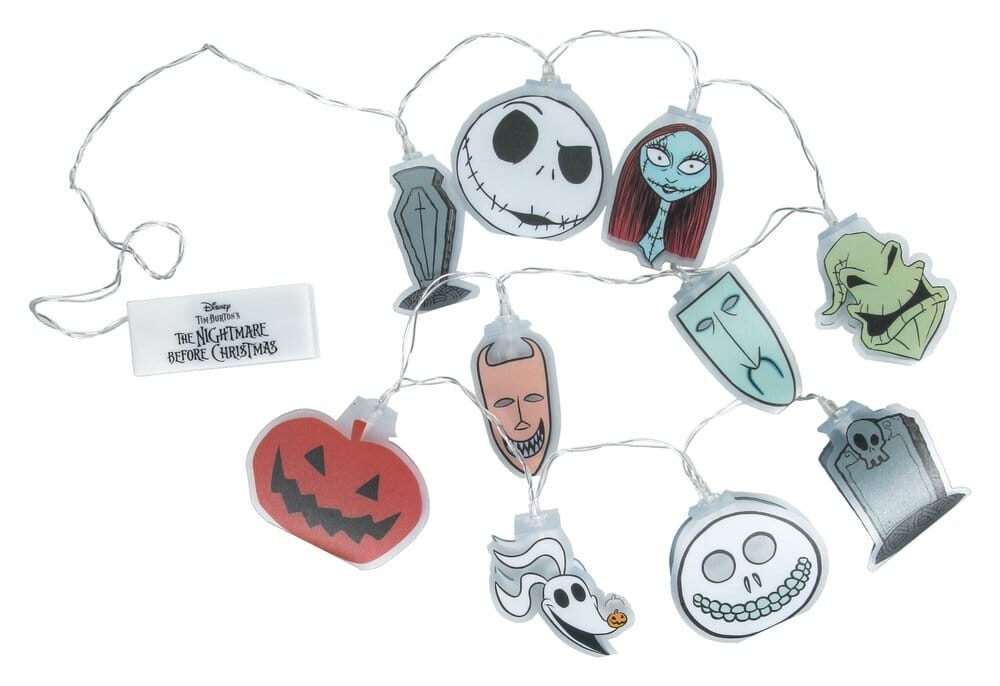 Nightmare Before Christmas Light Character String Paladone Products