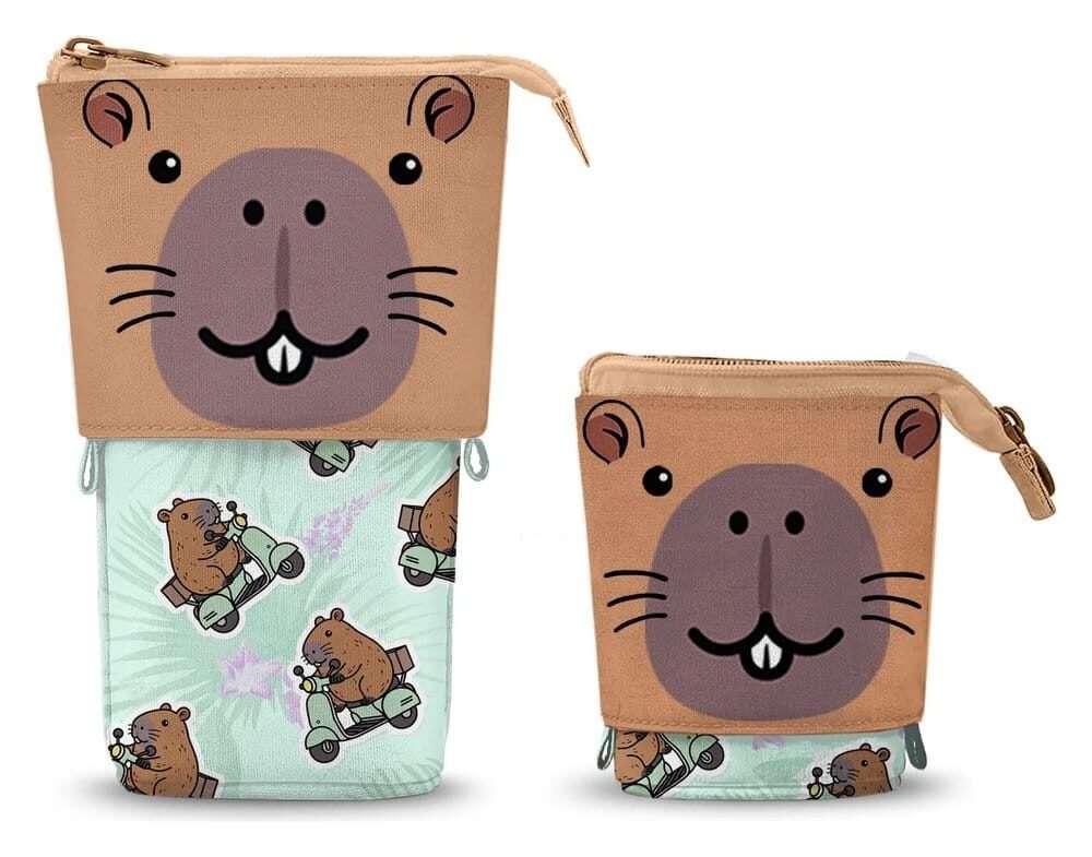 Oh My Pop! Cute Astuccio Capybara Green Karactermania