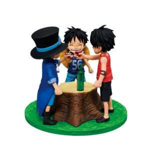 One Piece Dramatic Memories Ace & Sabo & Luffy Ichibansho Figura 10cm Banpresto