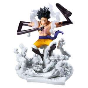 One Piece Monkey D Luffy Gear 4 Senkokkei figure 15cm Banpresto