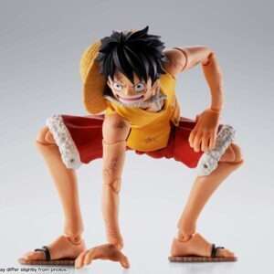 One Piece Monkey D.luffy Marineford Shf Action Figura Bandai