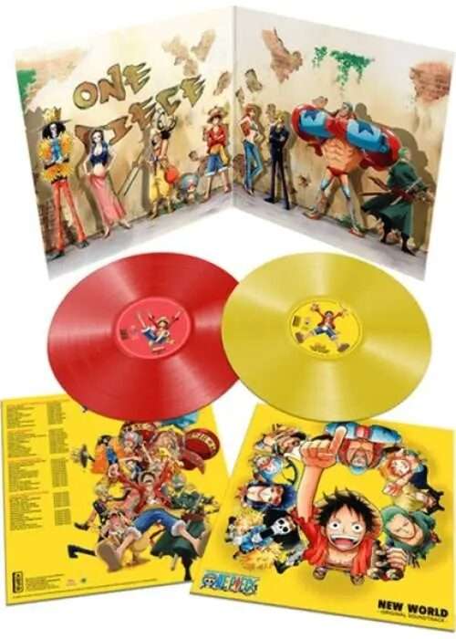ONE PIECE NEW WORLD ORIGINAL SOUNDTRACK VINYLS Disco Vinile MICROIDS