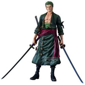 One Piece Roronoa Zoro Premium The Brush Figura 30cm Banpresto
