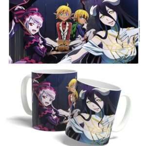 Overlord Tazza Albedo, Aura, Mare & Shalltear 325 Ml Popbuddies