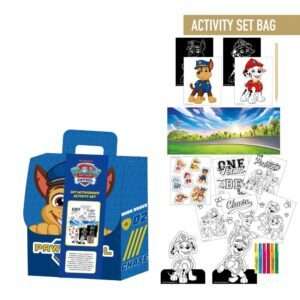 Paw Patrol Colouring backpack set CerdÁ