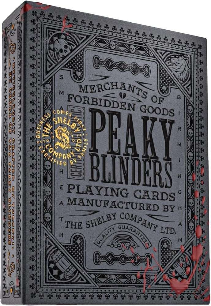 Peaky Blinders Playing Cards Forged In Smoke E Blood Theory11