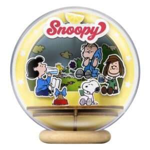 Peanuts Puremind Model Kit In Legno Theater Globe Picnic Party Pantasy