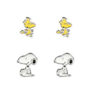 Peanuts Set 2 Pairs Of Orecchini Peers Hardy