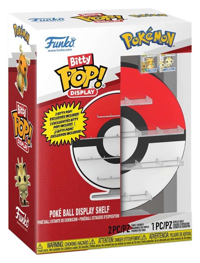 Pokémon Bitty Pop! Display Vinile Figures Poké Ball Funko