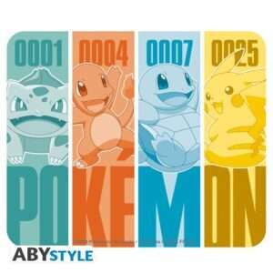 Pokemon - Flexible Tappetino Per Mouse - Kanto Starters