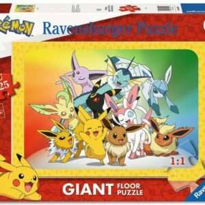 Pokémon Gigante Floor Jigsaw Puzzle (125 Pezzi) Ravensburger
