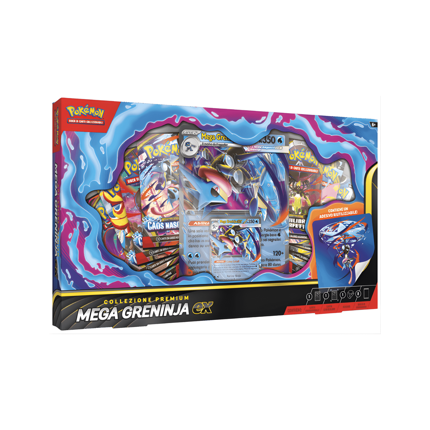 Pokémon TCG Collezione Premium Mega Greninja EX (ITA)