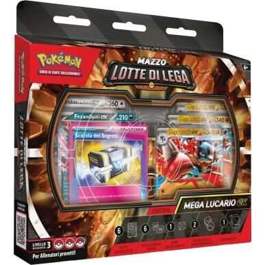 Pokémon TCG Mazzo Lotte di Lega Mega Lucario Ex (ITA)