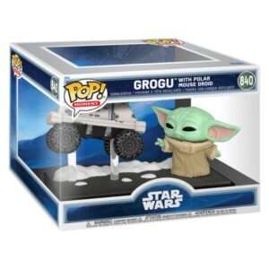 POP figure Moments Star Wars: The Mandalorian & Grogu - Grogu with Polar Mouse Droid Funko