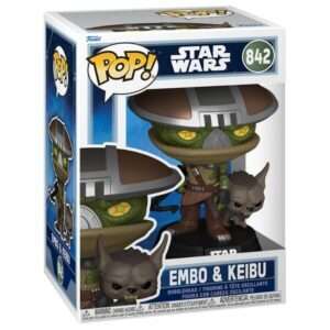 POP figure Star Wars: The Mandalorian & Grogu - Embo & Keibu Funko