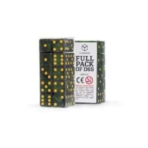 Q Workshop Dice Set Full Pack D6 Green (20) Q Workshop
