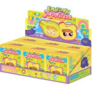 QKid: Emotional Hairy Monsters Series Blind Box Earphone Bag 8 Cm Jotoys