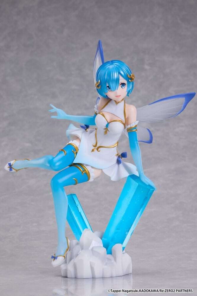 Re:zero Starting Life In Another World Pvc Statua 1/7 Rem Jewel Princess 21 Cm Elcoco
