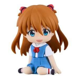 Rebuild Of Evangelion Rubber Mascot Nendroid Plus Mini Figura Asuka Shikinami Langley 8 Cm Good Smile Company