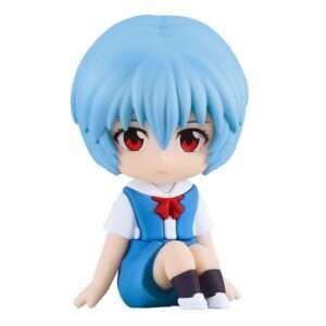 Rebuild Of Evangelion Rubber Mascot Nendroid Plus Mini Figura Rei Ayanami 8 Cm Good Smile Company