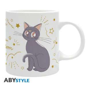 Sailor Moon - Tazza - 320 Ml - Luna & Artemis Cats - Subli Matte