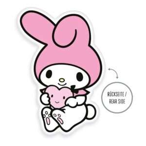 Sanrio Cuscino My Melody Heart 36 Cm Herding