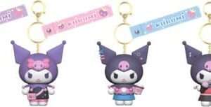 Sanrio Kuromi Cute Outfit Series Portachiavi Con Hand Strap Kuromi  Yume Toys