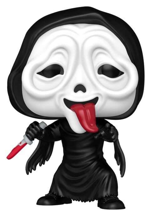 Scream Pop! Vinile Figura Ghost Face Con Tongue 9 Cm Funko