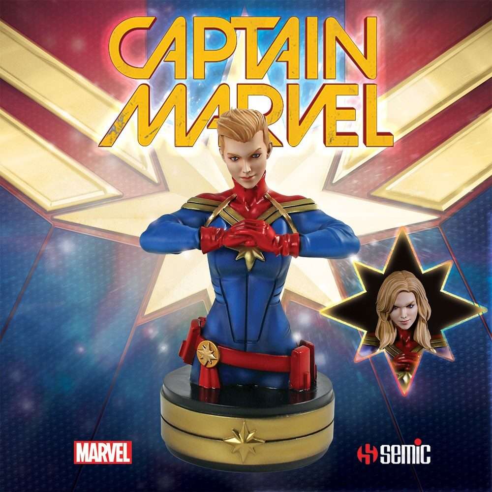 Semic Captain Marvel Busto Bustoo