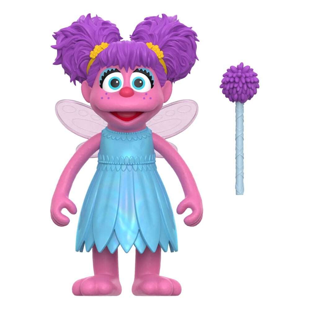 Sesame Street Reaction Action Figura Wave 05 Abby Cadabby 10 Cm Super7