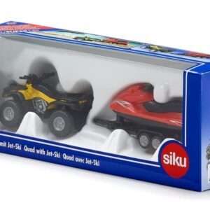 Siku 2314 QUAD E MOTO D'ACQUA 2 IN 1 1:50 Modellino