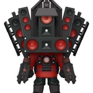 Skibidi Toilet Pop! Rocks Vinile Figura Titan Speakerman 9 Cm Funko