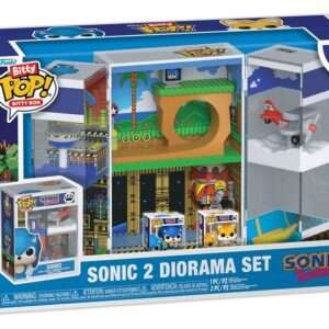 Sonic 2 Bitty Pop! Boxes Vinile Figura Diorama Set Funko