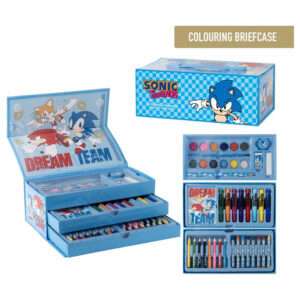 Sonic the Hedgehog Colouring stationery case CerdÁ