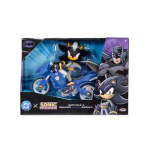 Sonic The Hedgehog Shadow Con Batcycle Figura 12cm Jakks Pacific